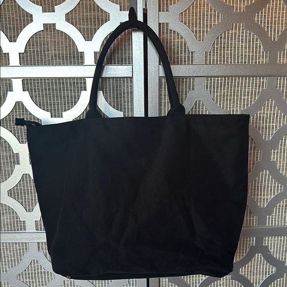 Victoria's Secret Sequin Tote Bag - Black and Pink - Picture 2 of 7